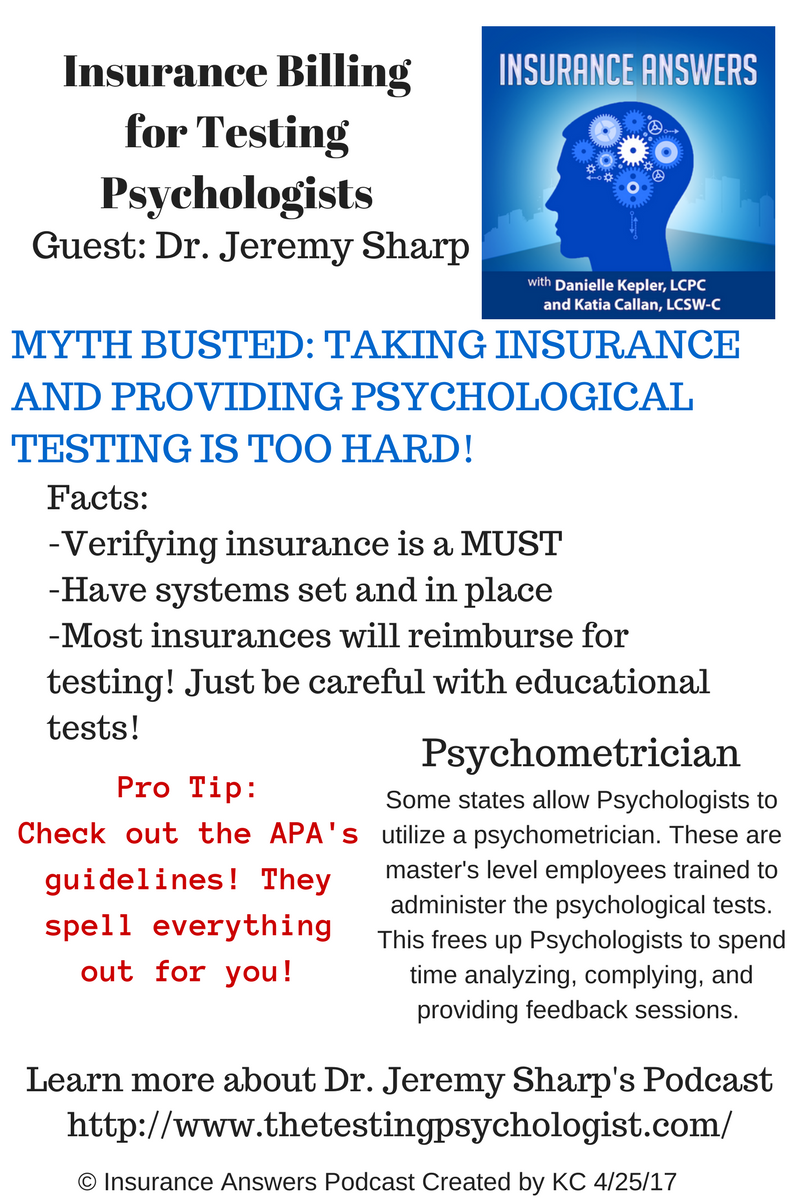 Episode 19: Insurance Billing for Testing Psychologists