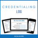 credentialing log